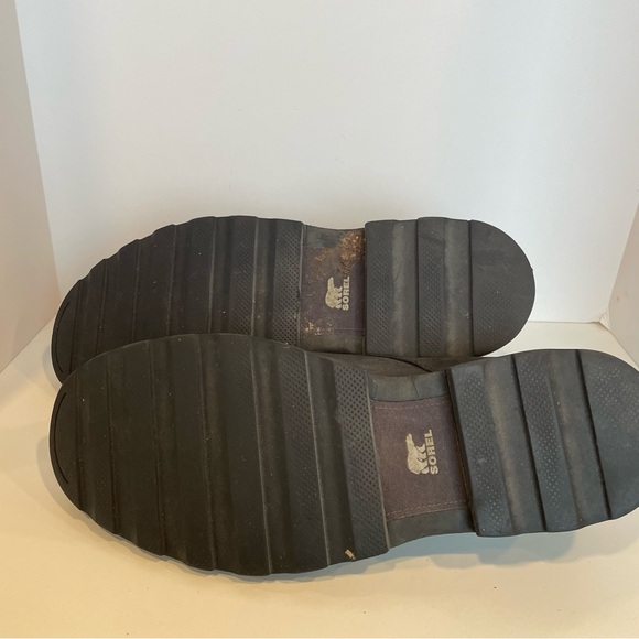 Sorel Madson Chukka Waterproof Boots Black Mens Size 14 Some Wear Please Read - Picture 10 of 12